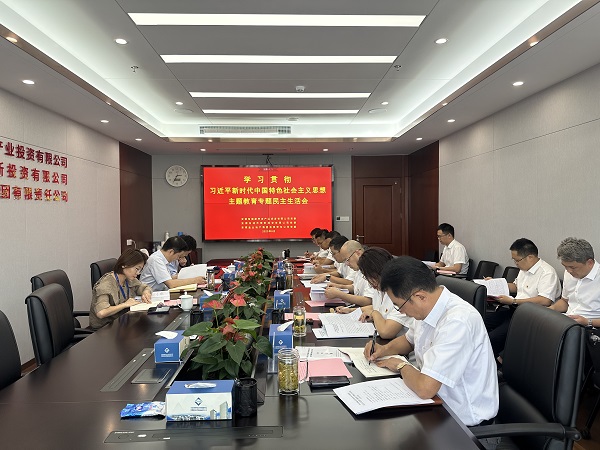 安徽鹽業(yè)地產(chǎn)集團(tuán)等三家公司黨委召開學(xué)習(xí)貫徹習(xí)近平新時(shí)代中國特色社會主義思想主題教育專題民主生活會